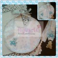 Conjunto babete e prendedor de chucha